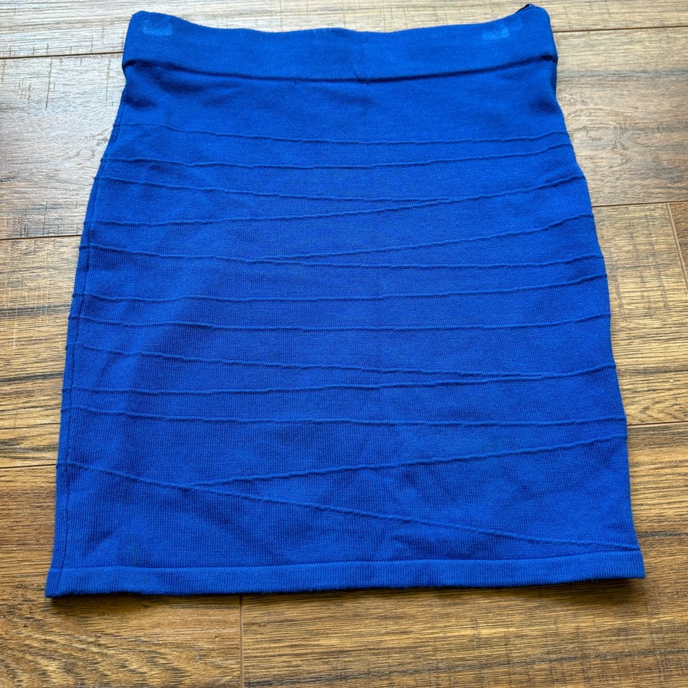 Blue Arden B Mini Skirt. Small